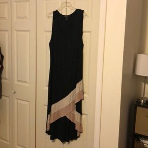 Black Cotton Dress • DESIGN HISTORY • size 2X